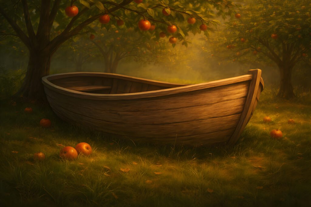 The Old Boat in the Orchard